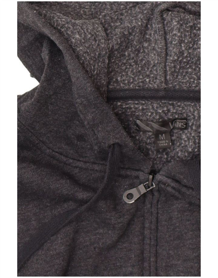 VANS Pull à capuche zippé pour femme UK 14 Gris moyen
