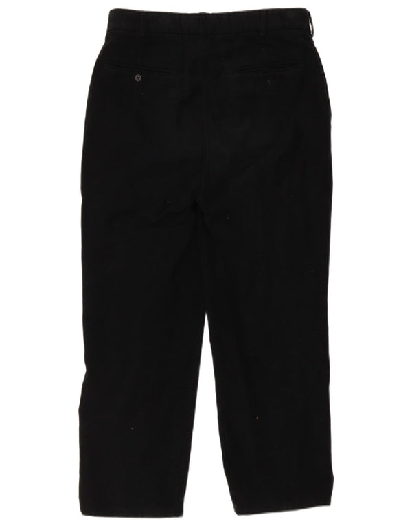 pantalon chino droit homme vintage W34 L26 coton noir