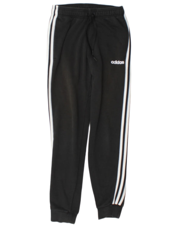 Adidas Pantalon de survêtement pour homme en coton color block Noir Taille S