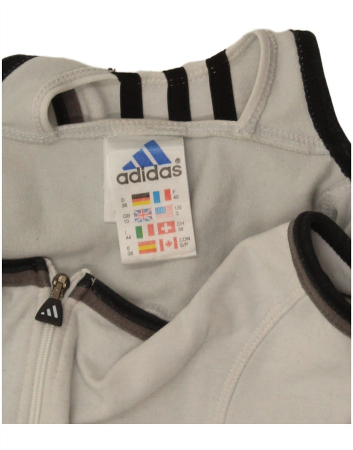 Adidas Combishort Femme UK 10 Petit Coton Colorblock Noir