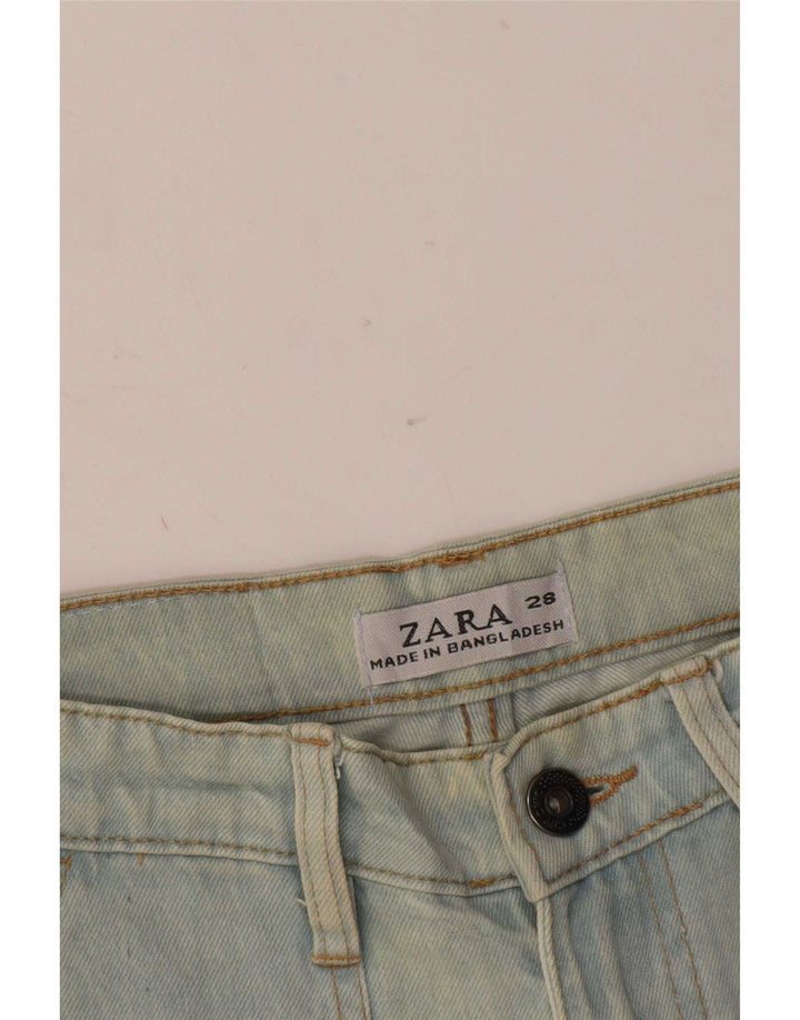Zara Jean Cargo Ample Homme W28 L27 Bleu