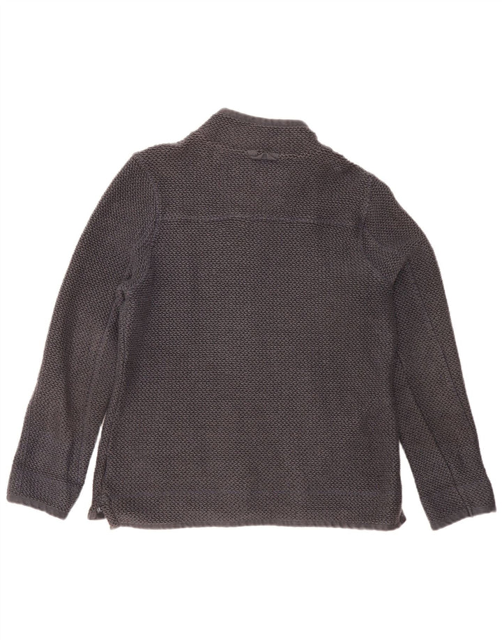Weird Fish Veste de survêtement pour femme UK 16 Large Gris Coton