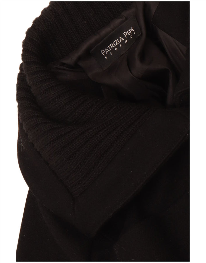 Patrizia Pepe Manteau pour femme UK 8 Small Noir
