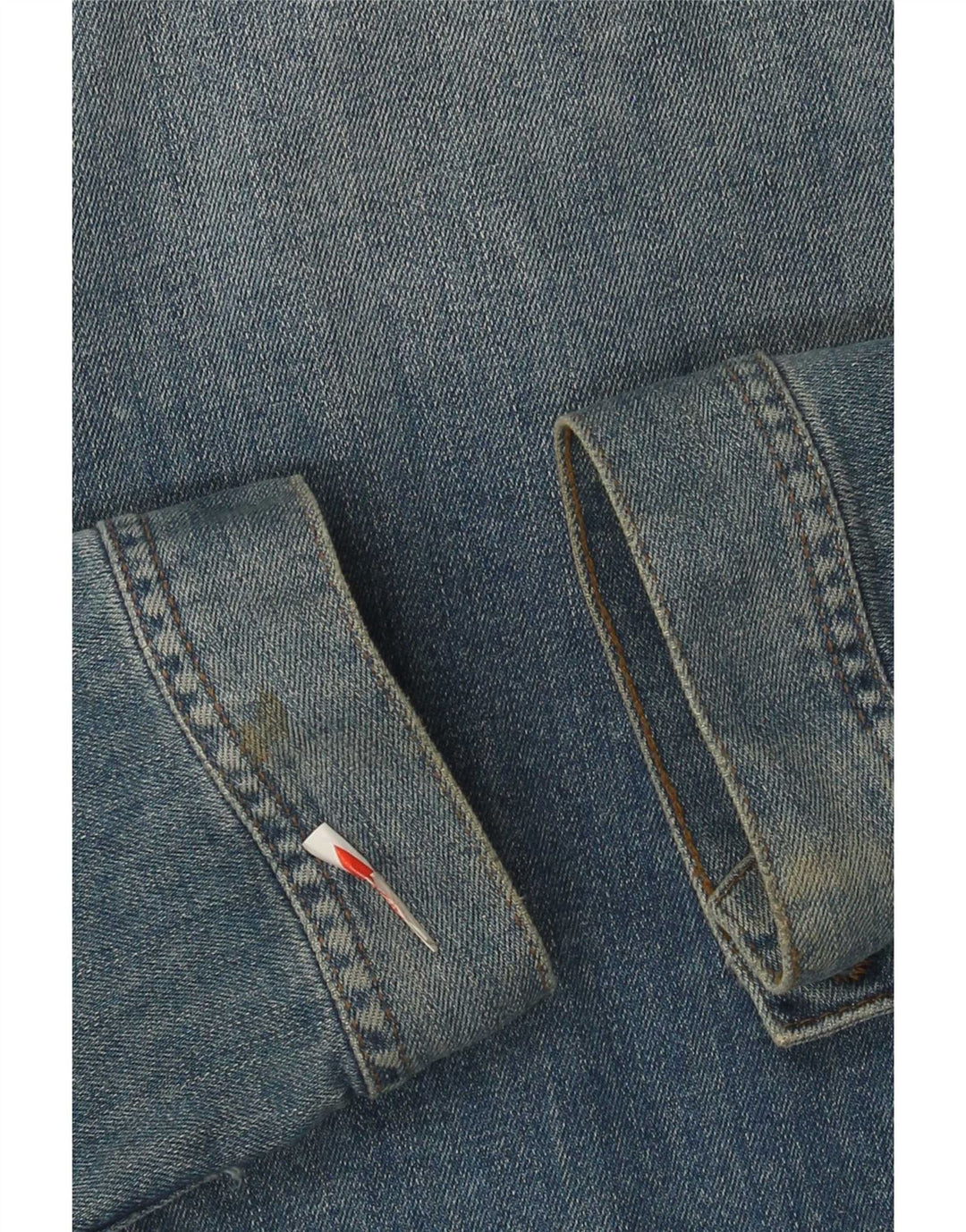 Fat Face Veste en jean pour femme UK 12 Bleu moyen Coton
