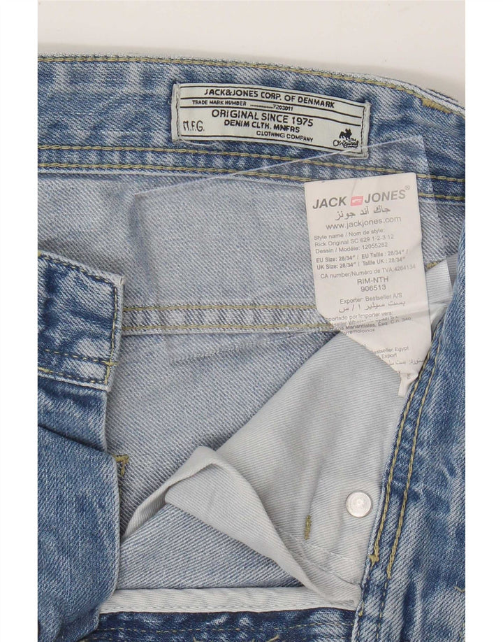 Jack & Jones Jean Droit W28 L34 Homme Bleu