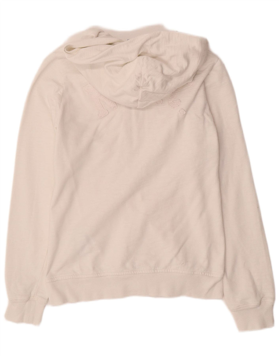 CHAMPION Pull à capuche zippé Heritage pour femme UK 10 Petit Blanc