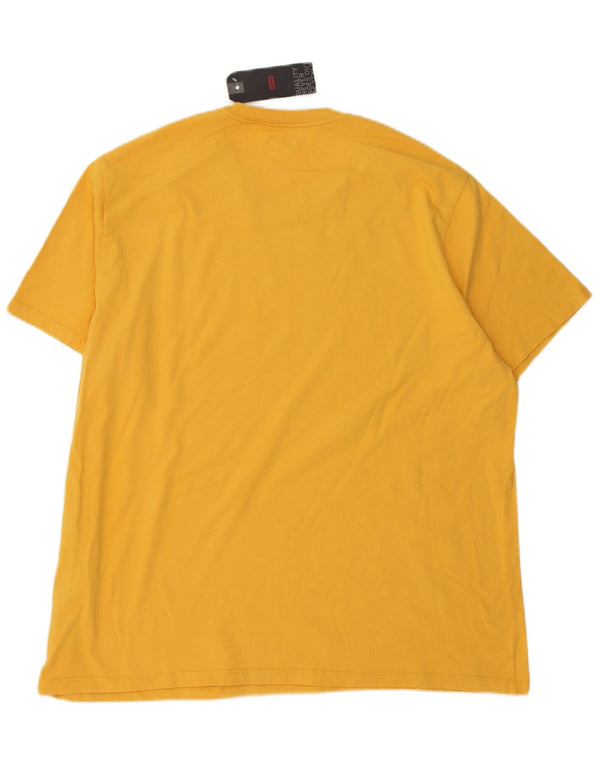 Levi's T-Shirt Homme Top 2XL Jaune Coton