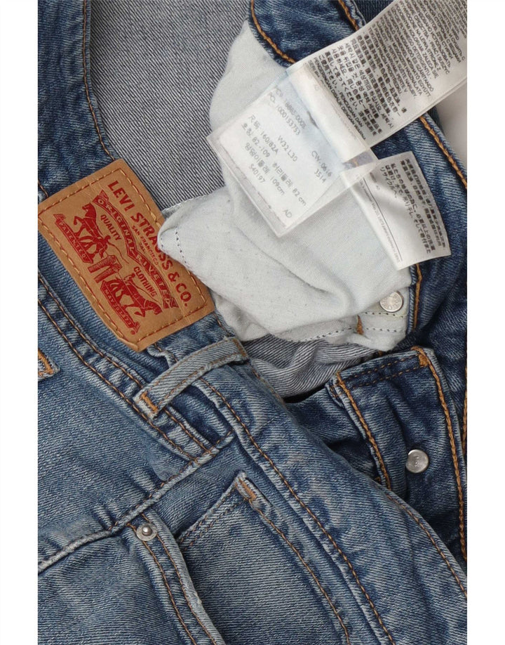 Levi's Jean 715 Bootcut Femme Bleu W32 L30 Coton