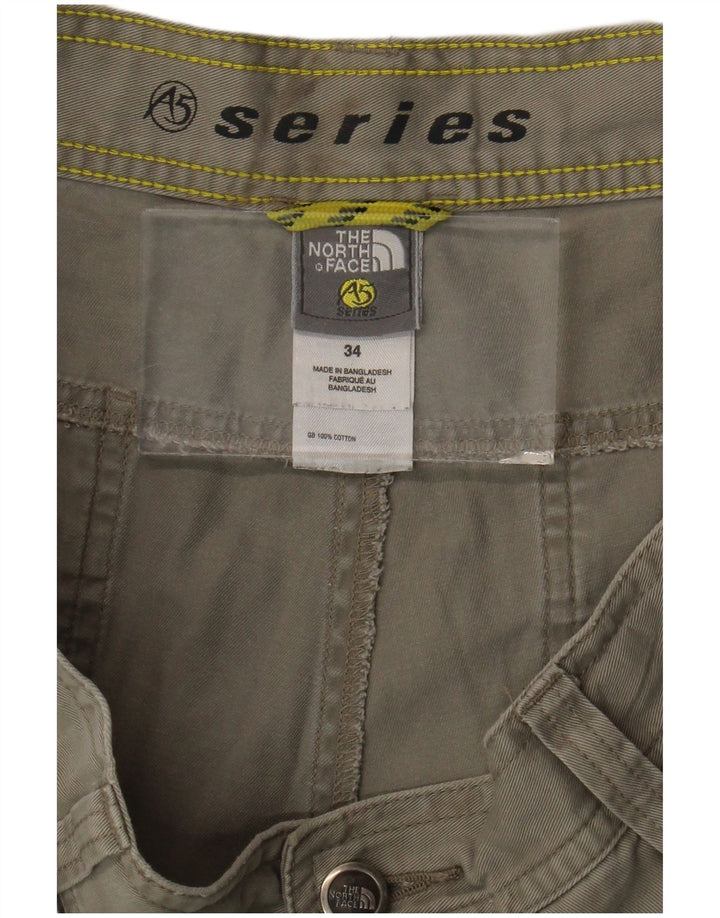 The North Face Short cargo pour homme W34 Grand coton gris
