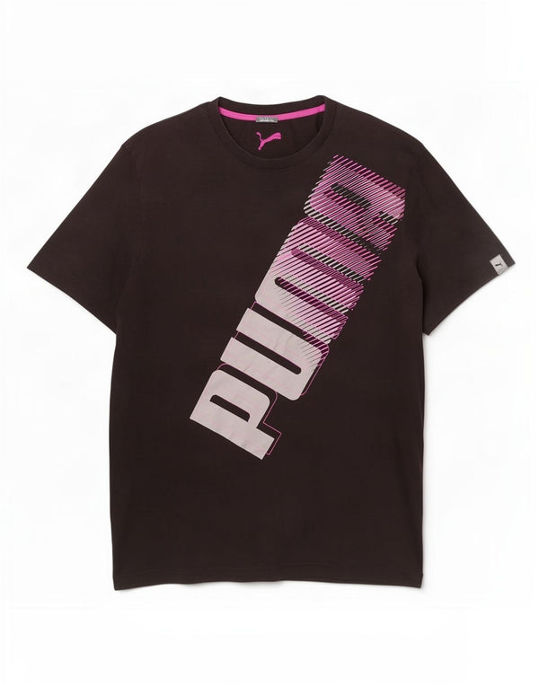 Puma T-shirt graphique pour homme 2XL Noir