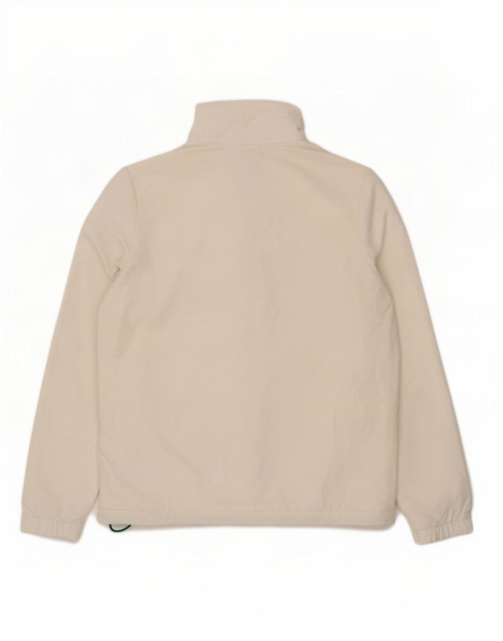 Adidas Veste de survêtement surdimensionnée pour femme UK 6 XS Blanc Polyester