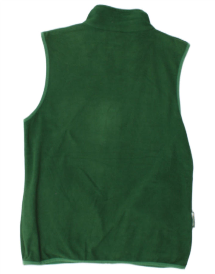 Mountain Warehouse Gilet polaire pour homme UK 12 Vert moyen Polyester