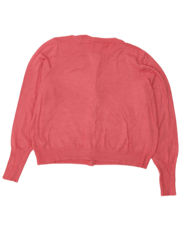 Marks & Spencer Pull Boléro Femme UK 18 XL Rose Viscose