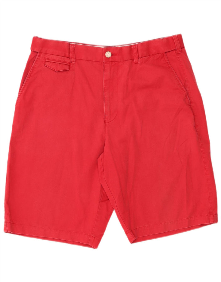 Marks & Spencer Short Chino Homme W34 Grand Rouge Coton