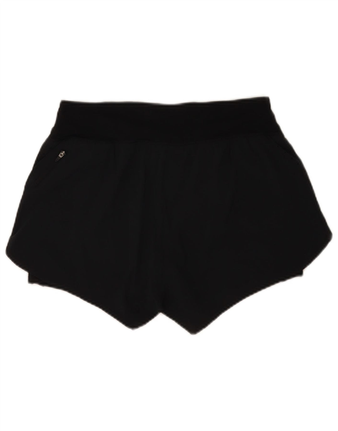 Nike Short de sport Dri Fit pour femme UK 12 Bleu marine moyen Polyester