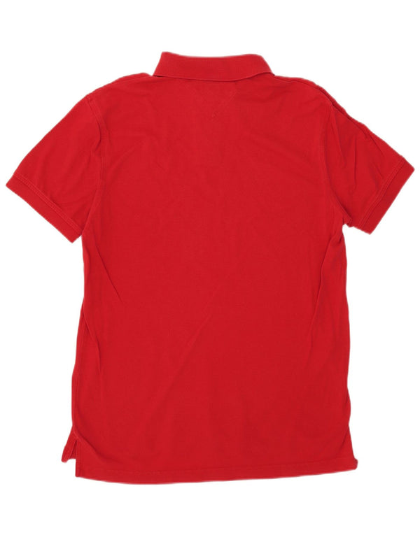 Tommy Hilfiger Polo Regular Fit Homme Rouge Moyen