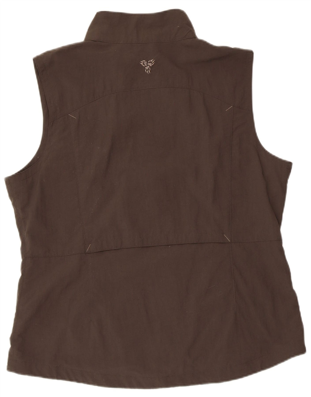 JACK WOLFSKIN Veste de survêtement sans manches pour femme UK 18/20 XL Gris