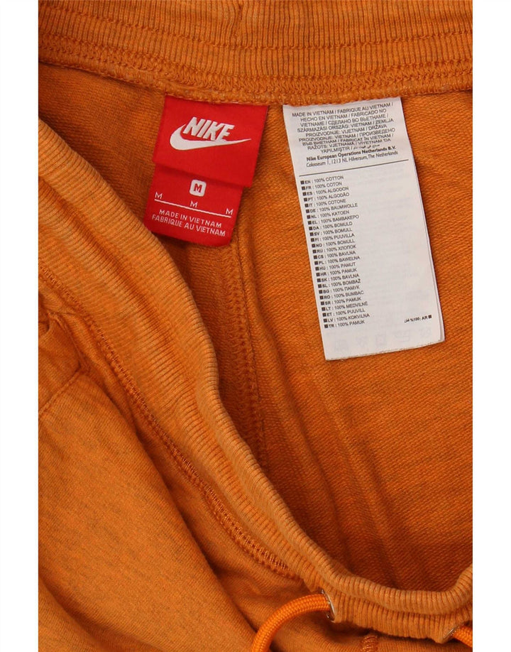 Nike Short de sport graphique en coton marron moyen pour homme