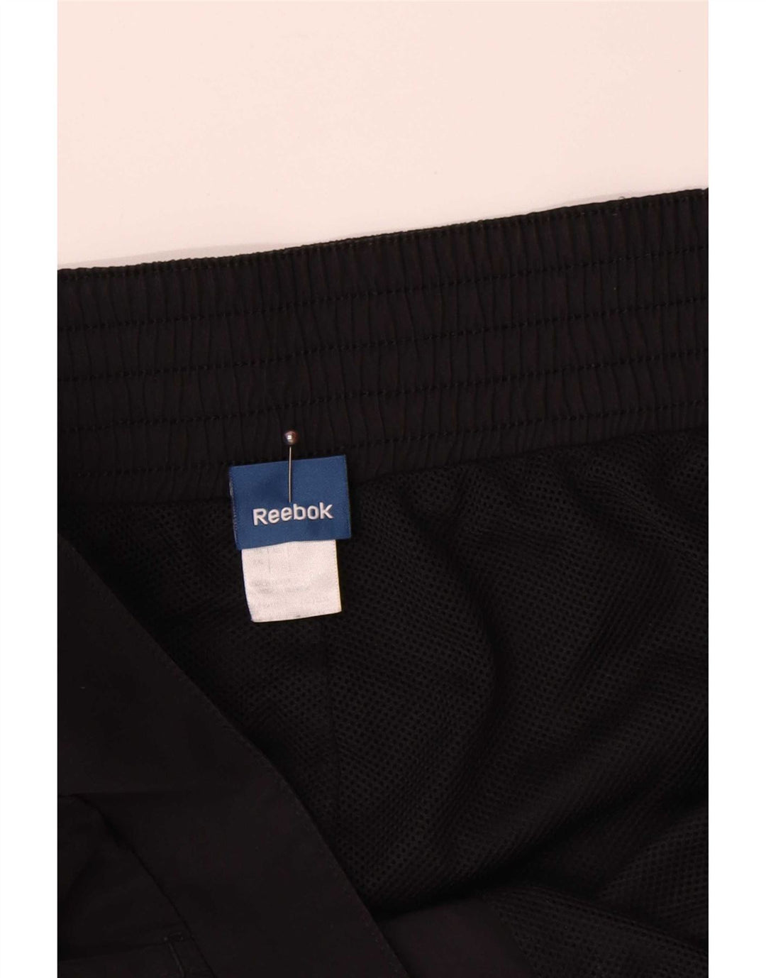 Reebok Pantalon de survêtement Femme UK 20 2XL Noir Polyester
