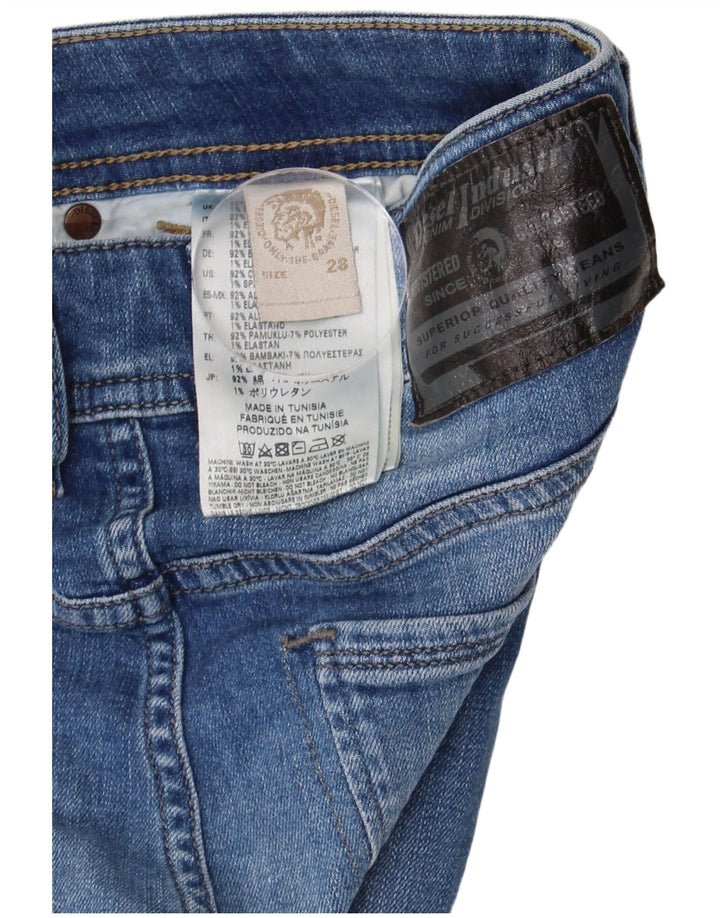 Jean Slim Femme Diesel W28 L32 Bleu Coton