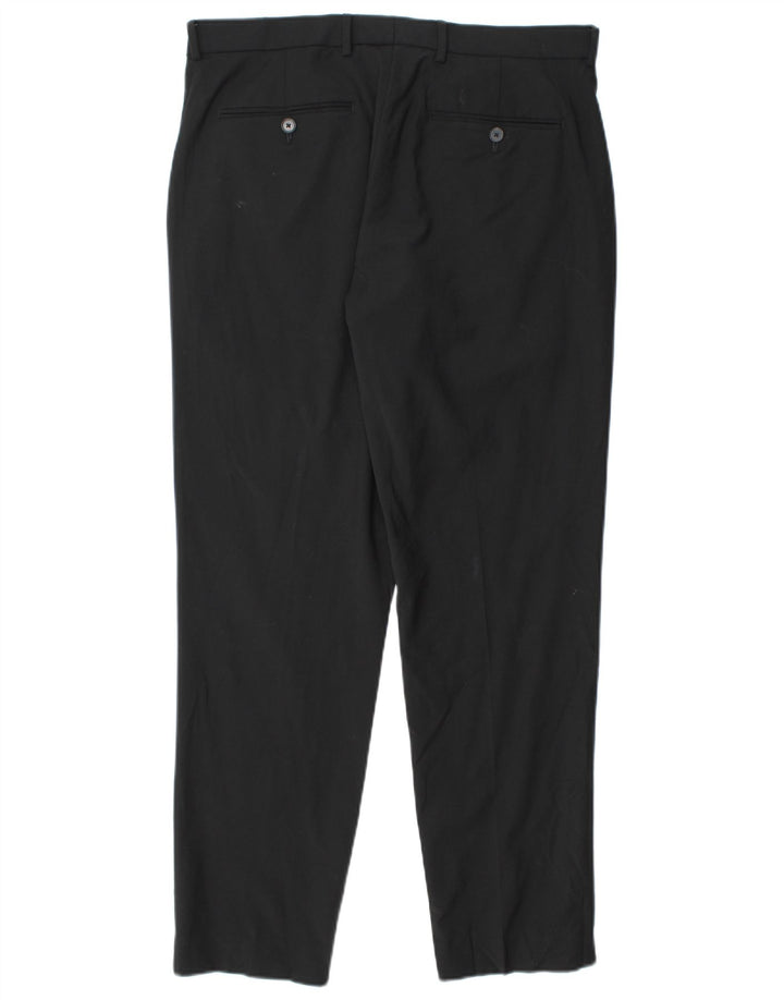 Marks & Spencer Pantalon de costume slim autographe pour homme W34 L31 laine noire