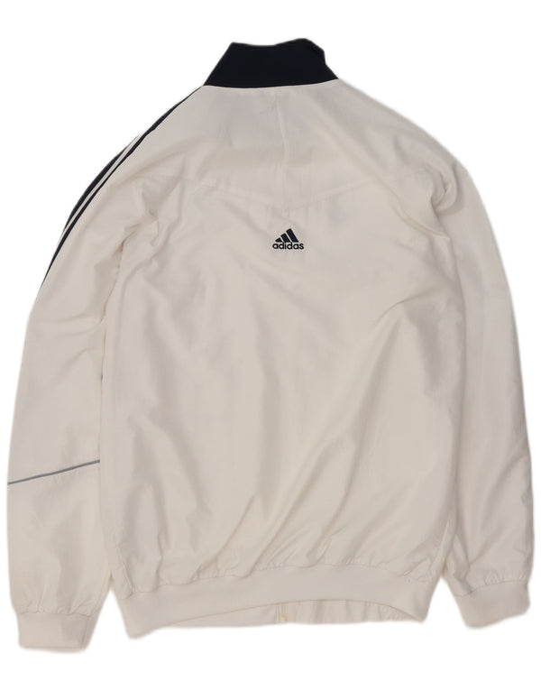 Veste de survêtement Adidas Chelsea FC pour homme UK 34/36 Small Blanc