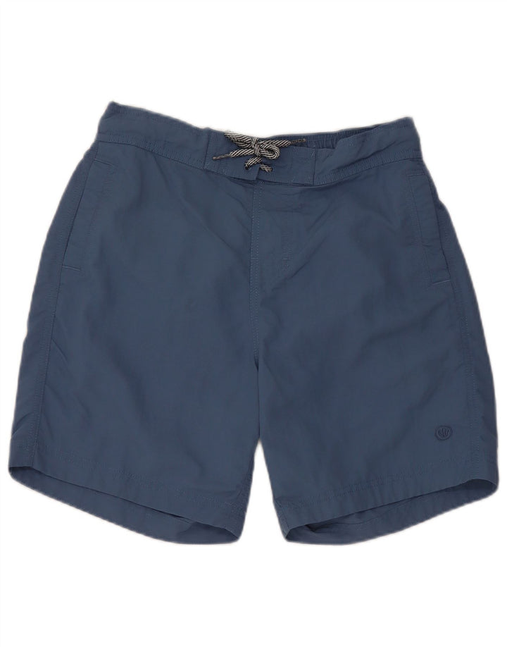 Fat Face Short de Bain Homme Nylon Bleu Marine Moyen