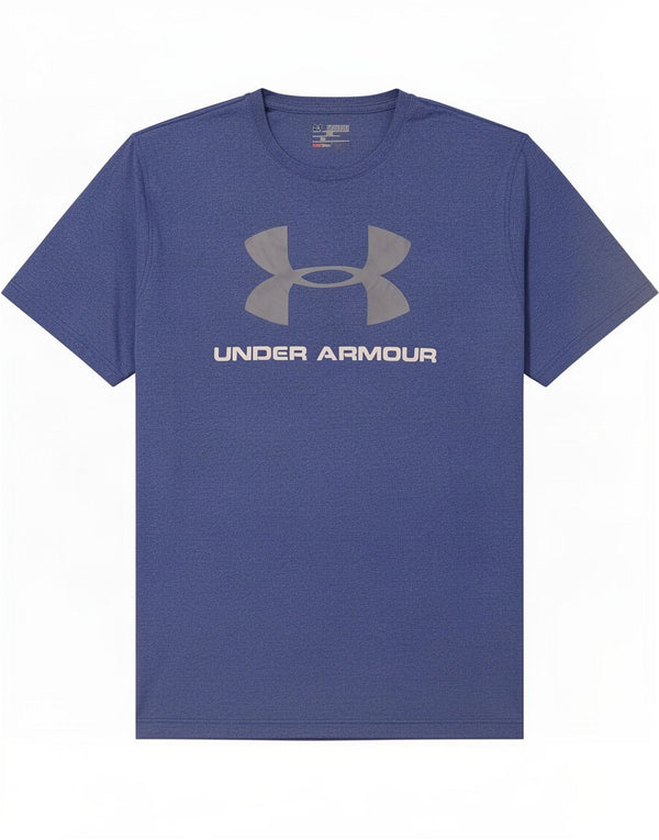 Under Armour Heat Gear Graphic T-Shirt Top 2XL Bleu