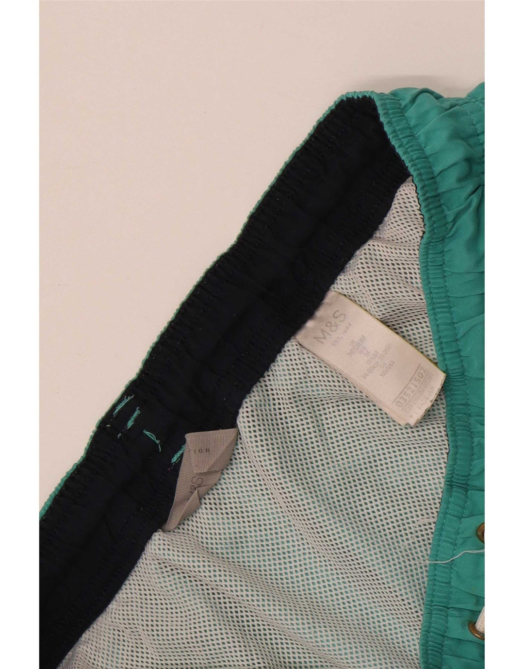 Marks & Spencer Short de Bain Homme Vert Moyen Polyester