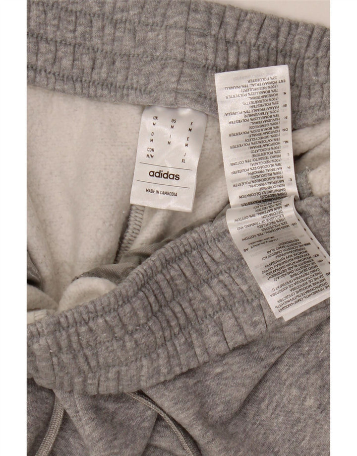 ADIDAS Pantalon de survêtement pour femme Joggers UK 14 Gris moyen Coton