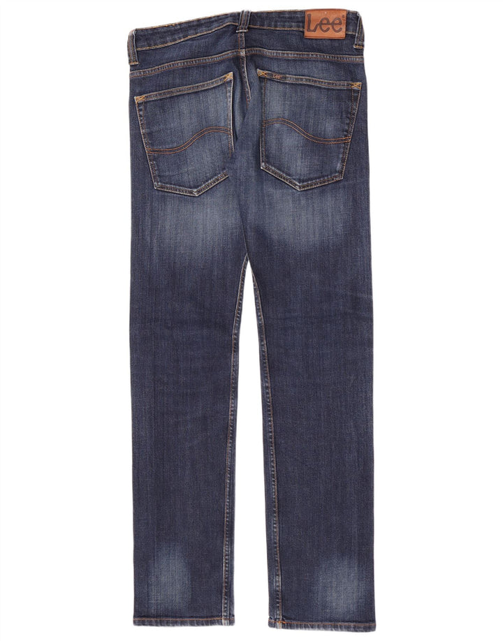 Lee Jean Powell Slim W32 L34 Homme Bleu Marine Coton
