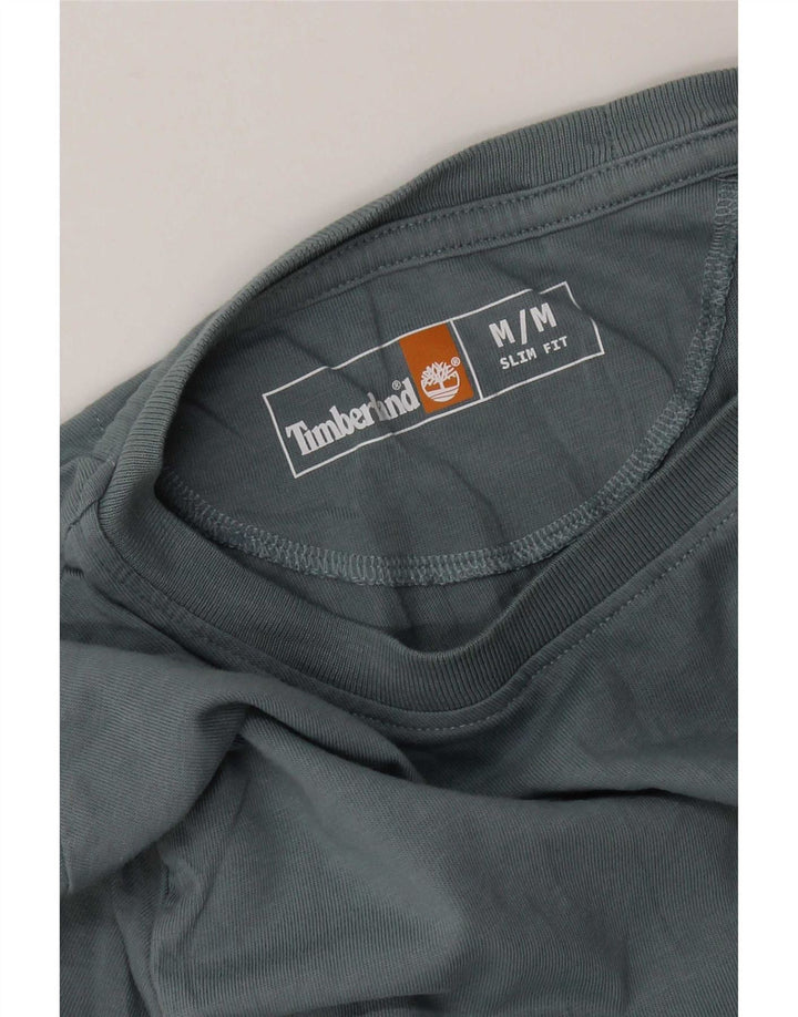 Timberland Tee-Shirt Slim Fit Homme Bleu Moyen