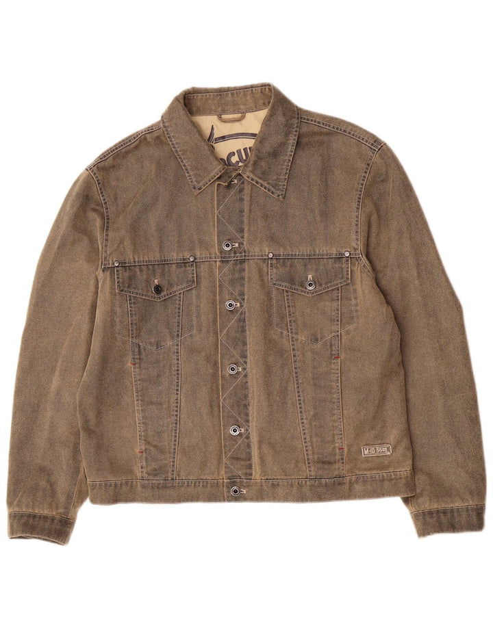 Mercury Veste en Jean Homme IT 50 Large Marron Coton
