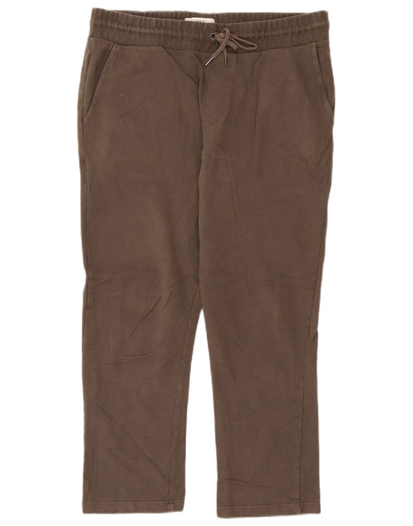 Marks & Spencer Pantalon de survêtement pour homme Large en coton marron