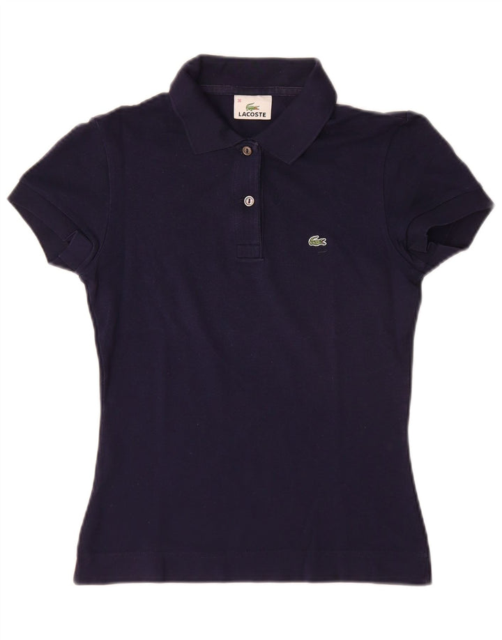 Lacoste Polo Femme EU 36 Petit Bleu Marine