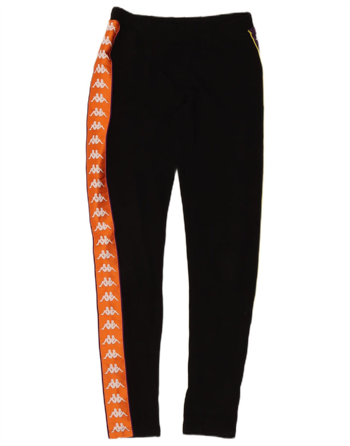 Kappa Leggings graphiques pour femmes UK 10 Small Black Colourblock