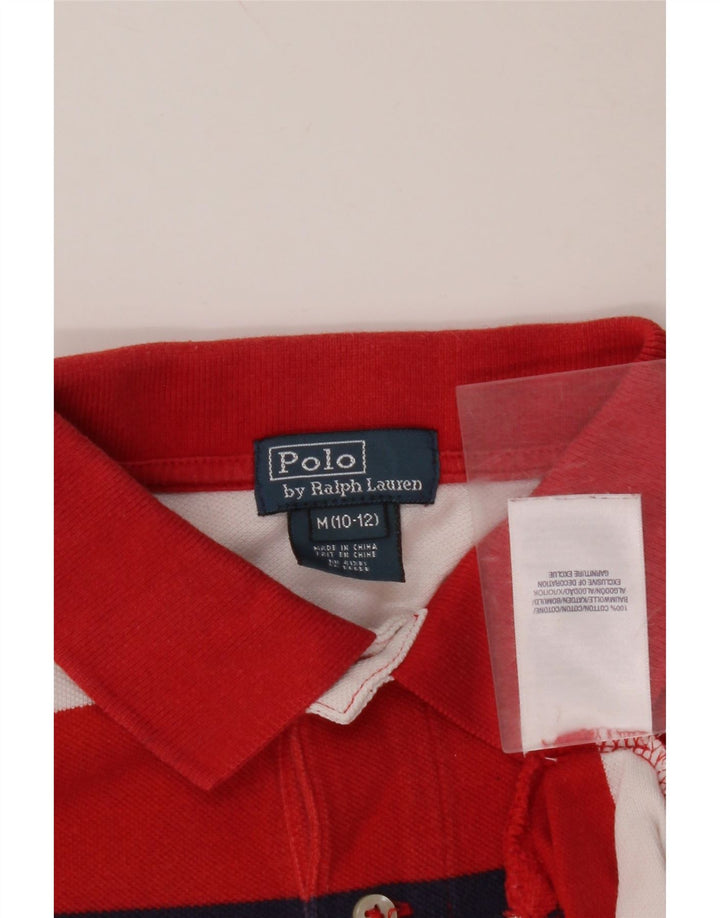 POLO RALPH LAUREN Polo Garçon 10-11 ans Rayé Multicolore Moyen