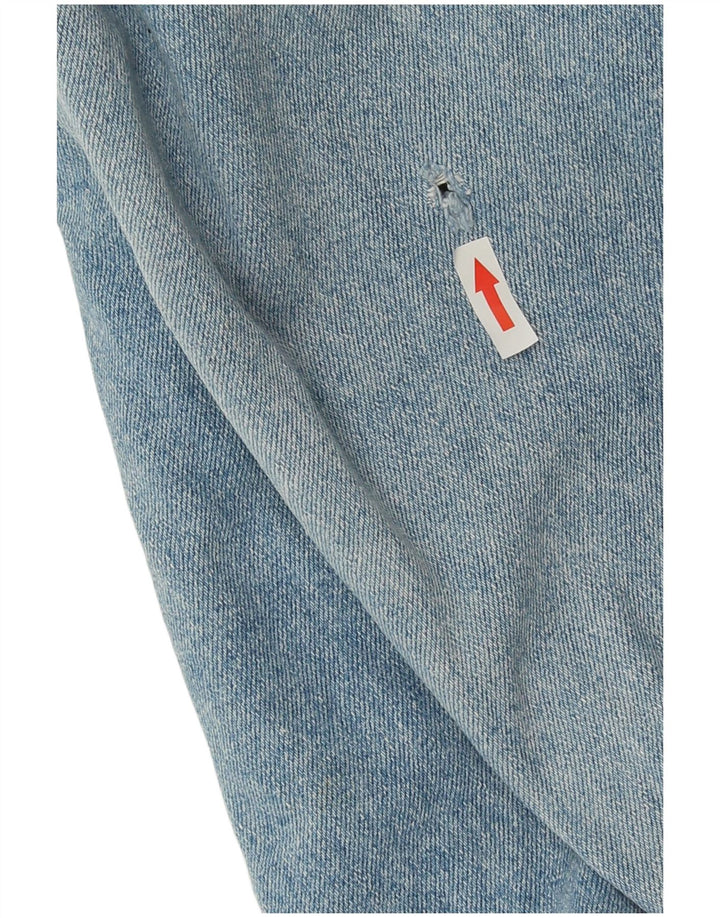 veste en denim homme vintage UK 40 Grand Bleu