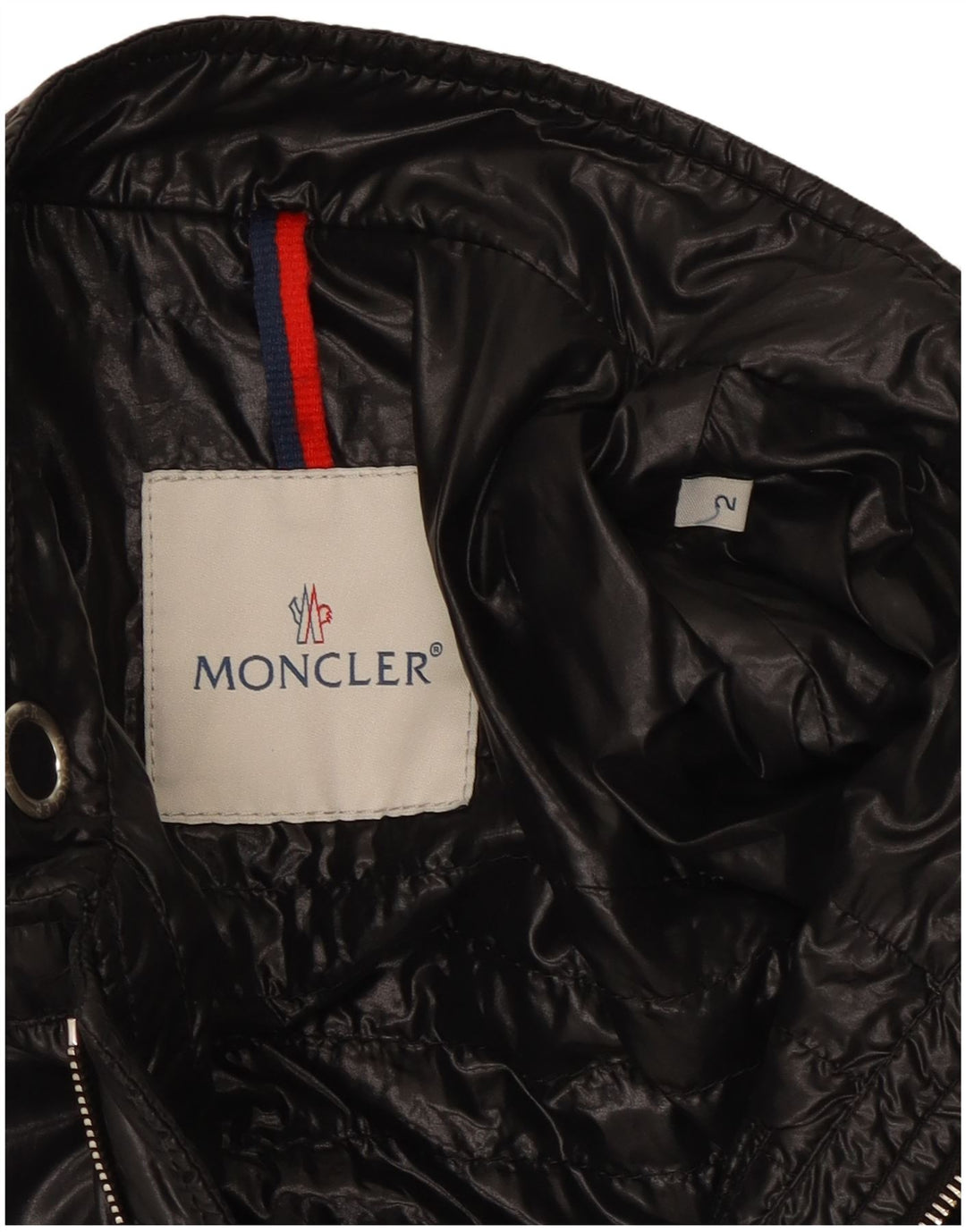 Moncler Veste matelassée femme taille 2 moyen noir polyamide