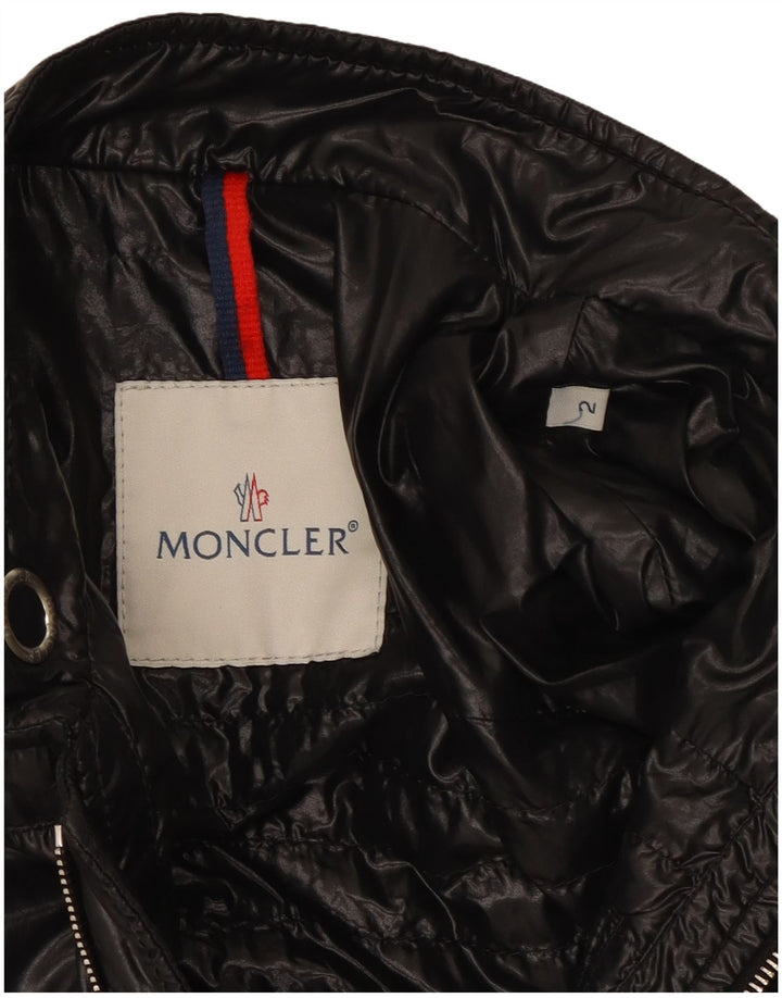 Moncler Veste matelassée femme taille 2 moyen noir polyamide