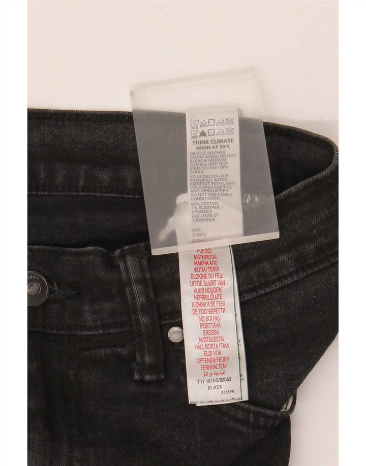 Marks & Spencer Jean Slim Homme W34 L31 Coton Noir