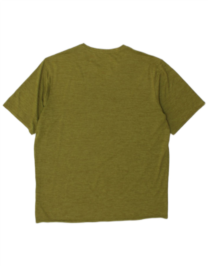 Patagonia T-Shirt Homme Kaki Moyen Moucheté Polyester