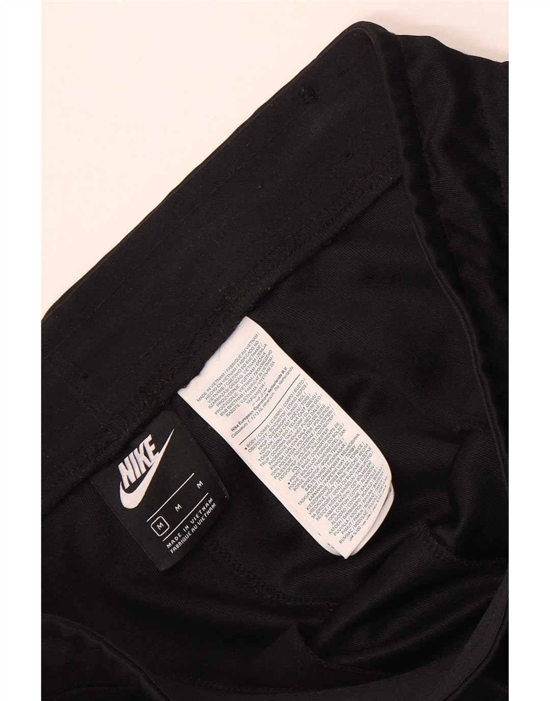 Nike Pantalon de survêtement graphique pour homme Noir moyen Polyester