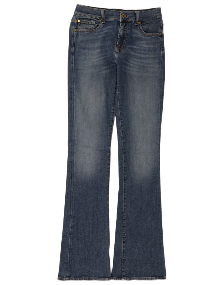 7 For All Mankind Jean évasé Femme W27 L34 Bleu
