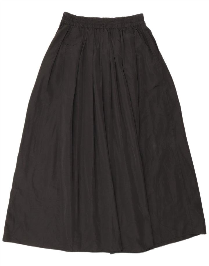 Zara Femme Jupe Évasée XS W30 Noir Polyester