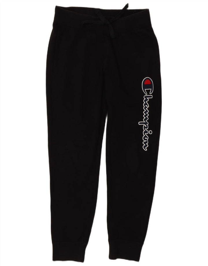 CHAMPION Pantalon de Survêtement Graphique Homme Joggers Small Noir Coton