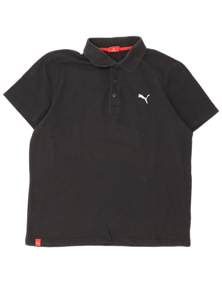 Puma Polo Homme Grand Noir Coton