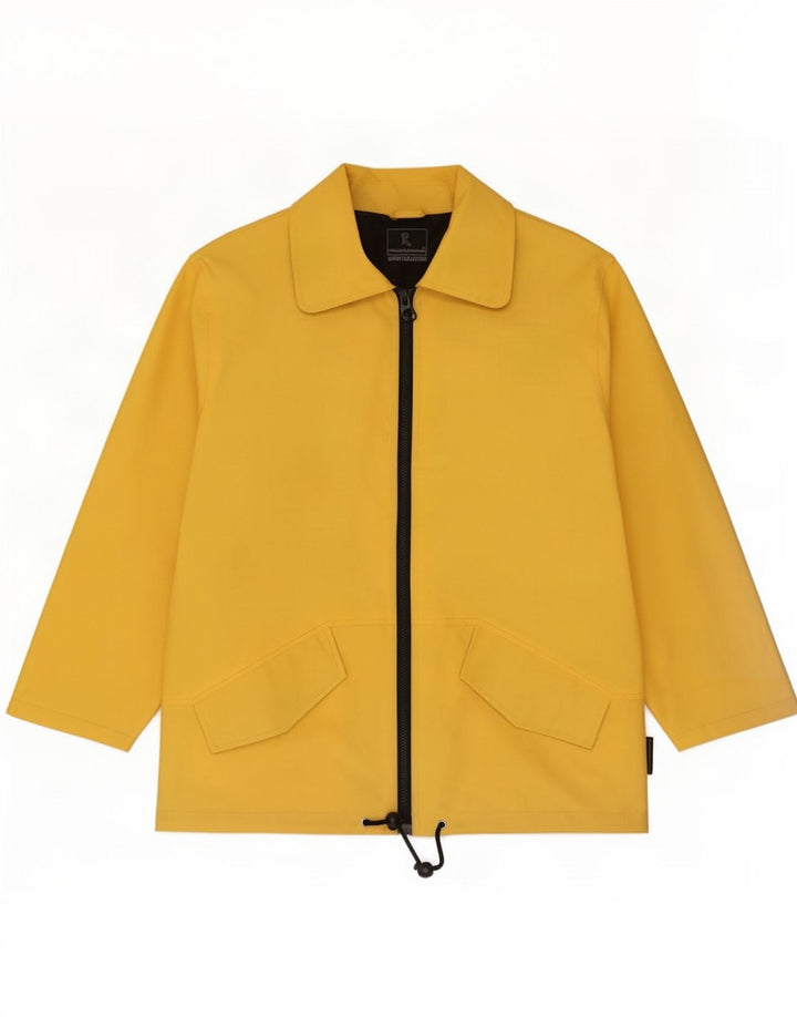 Roberta di Camerino Veste de pluie pour homme UK 38 Medium Jaune PVC
