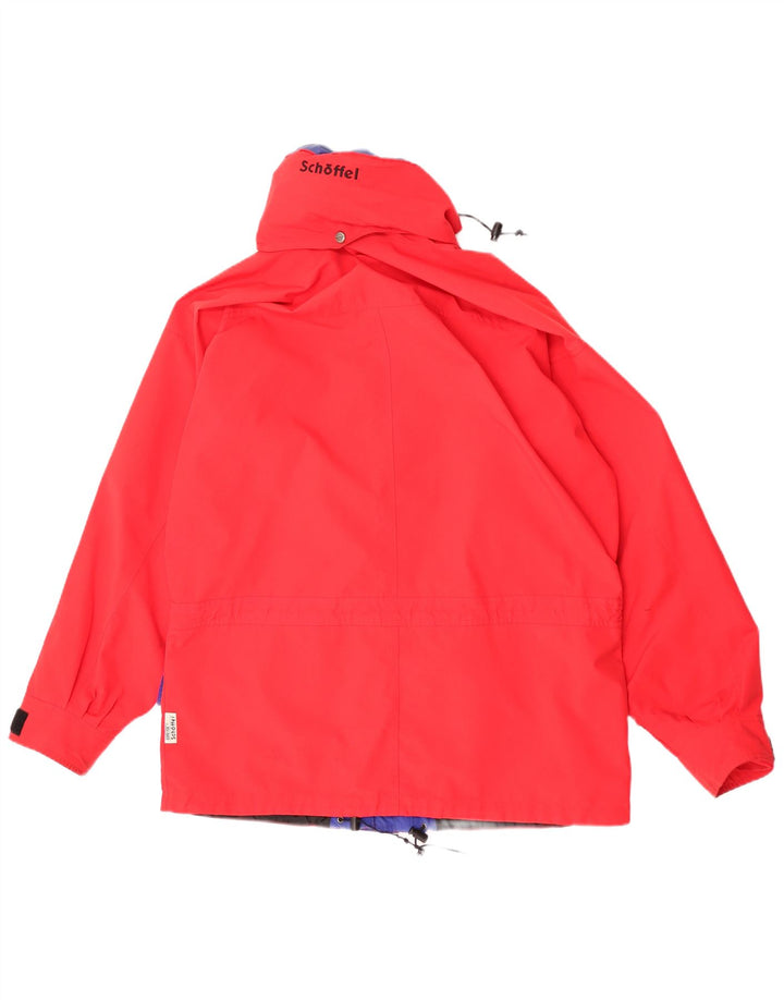 Schoffel Veste de Pluie à Capuche Homme EU 50 Large Rouge