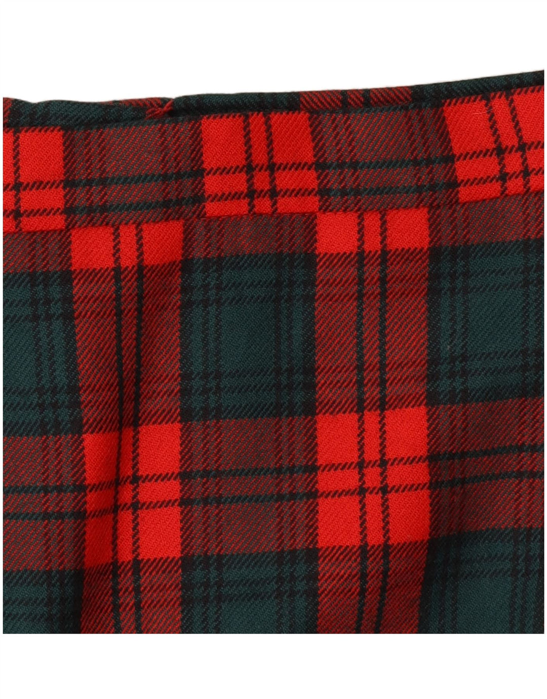 jupe crayon femme vintage W28 Plaid rouge moyen